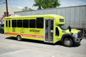 Ambipar's full Bus wrap